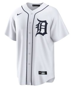 Alternative view of Andy Ib¨¢?ez Detroit Tigers Nike Home  Replica Player Jersey - White