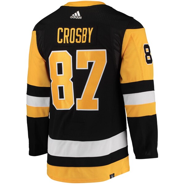 Sidney Crosby Pittsburgh Penguins adidas Home Primegreen Authentic Player Jersey - Black - Image 3