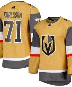 William Karlsson Vegas Golden Knights adidas  Primegreen Authentic Player Jersey - Gold