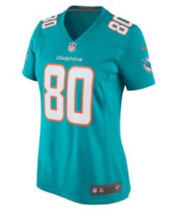 Alternative view of Tanner Conner Miami Dolphins Nike Women's Home Game Player Jersey - Aqua