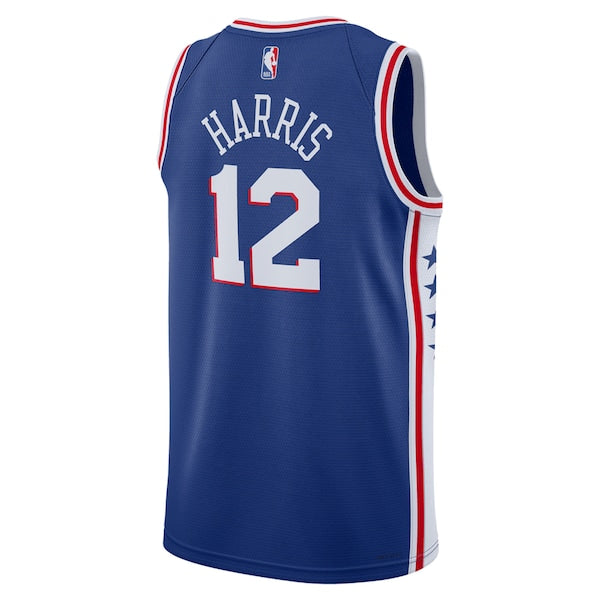 Tobias Harris Philadelphia 76ers Nike Unisex Swingman Jersey - Icon Edition - Royal - Image 3