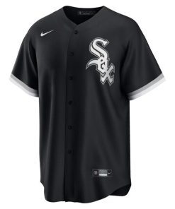 Alternative view of Bo Jackson Chicago White Sox Nike Alternate Cooperstown Collection Replica Player Jersey - Black