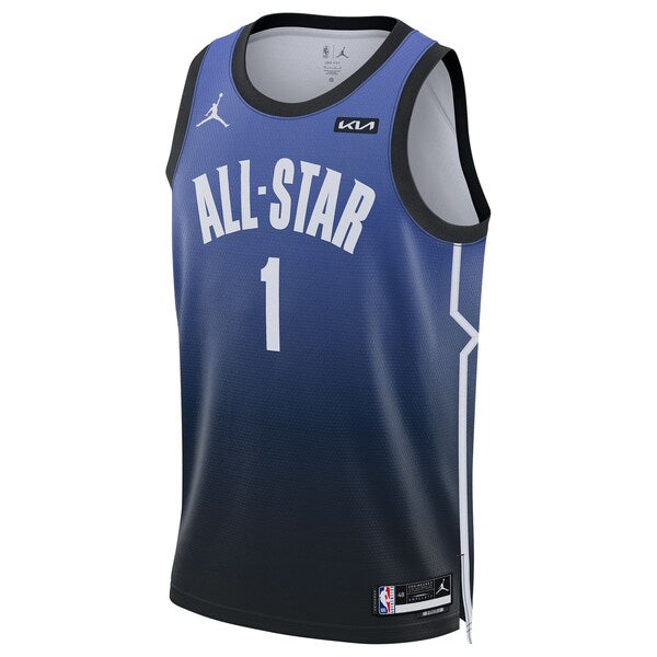 Devin Booker Jordan Brand 2023 NBA All-Star Game Swingman Jersey - Blue - Image 2