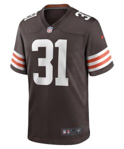 Alternative view of Thomas Graham Jr. Cleveland Browns Nike Team Game Jersey -  Brown