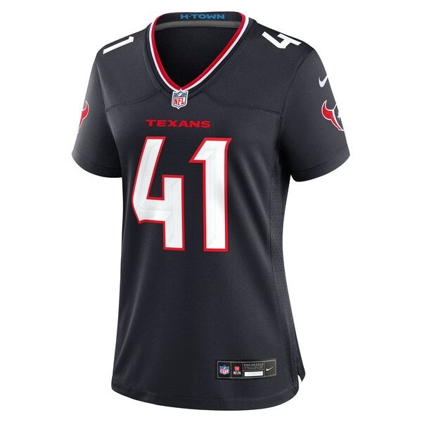 Myjai Sanders Houston Texans Nike Women's Team Game Jersey - Navy - Image 2