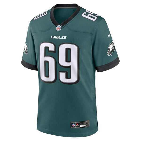 Landon Dickerson Philadelphia Eagles Nike Team Game Jersey - Midnight Green - Image 3