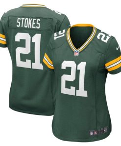 Eric Stokes Green Bay Packers Nike Women's Game Jersey - Green
