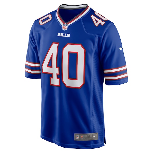 Von Miller Buffalo Bills Nike Game Jersey - Royal/Red - Image 3
