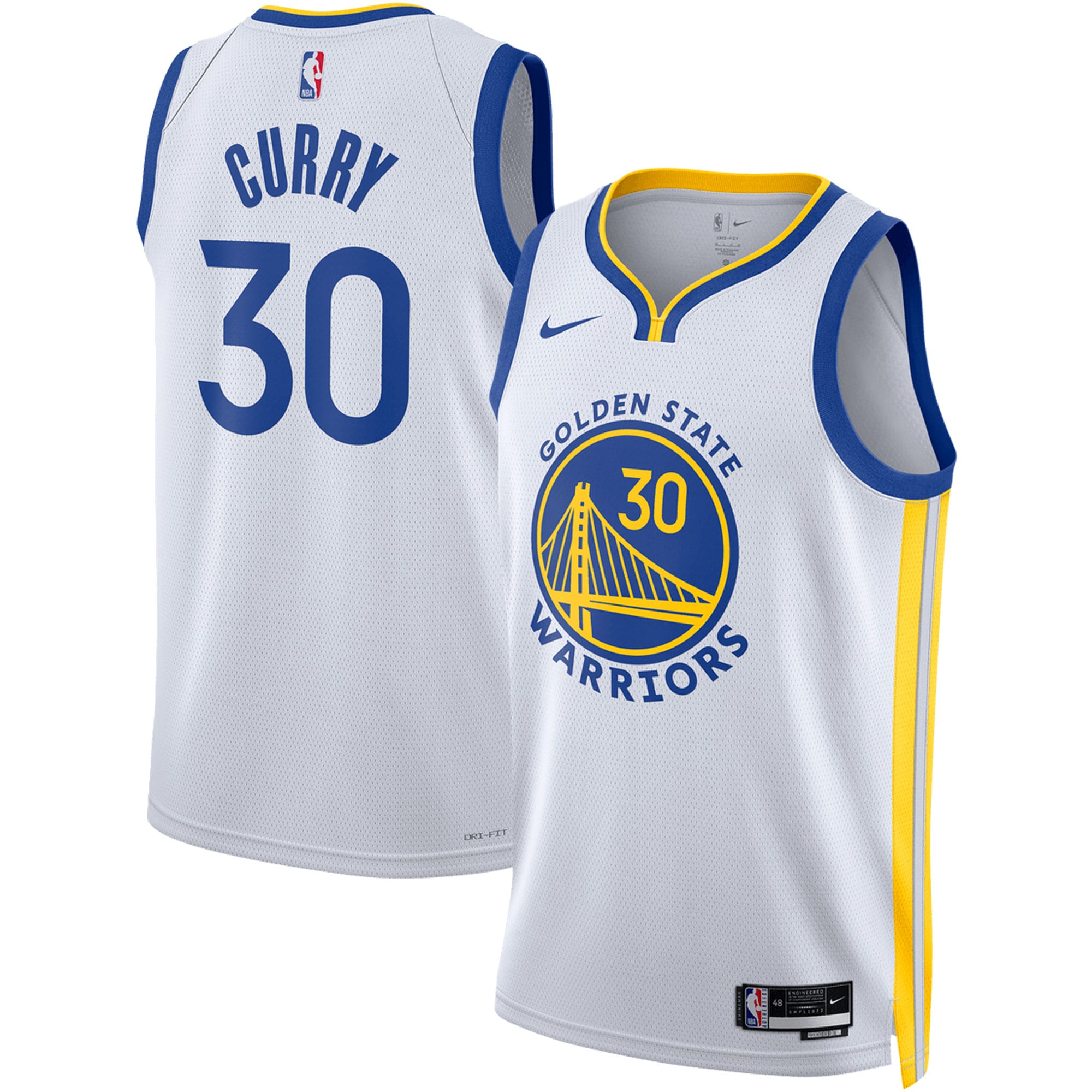 Stephen Curry Golden State Warriors Nike Unisex Swingman Jersey - Icon Edition - Royal/White - Image 5