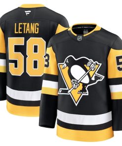 Kris Letang Pittsburgh Penguins  Home Premium Jersey - Black