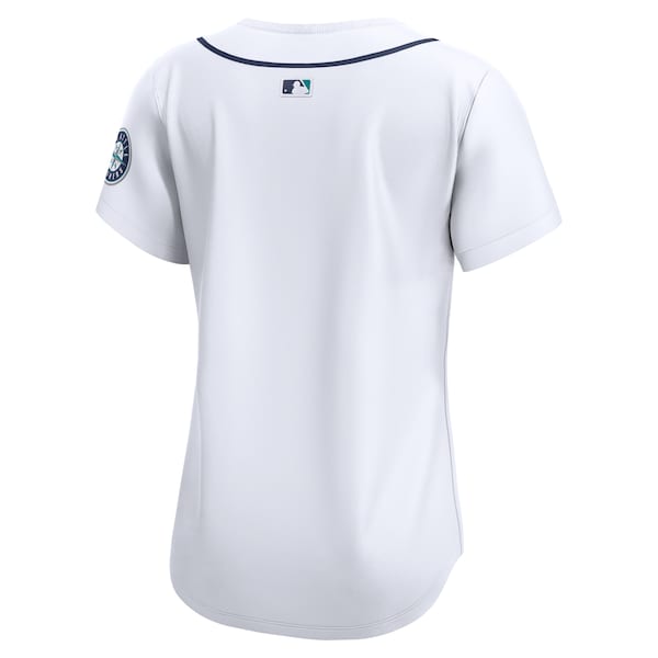 Seattle Mariners Nike Women's Home Limited Jersey - White - Image 3
