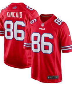 Dalton Kincaid Buffalo Bills Nike Alternate Game Jersey - Red