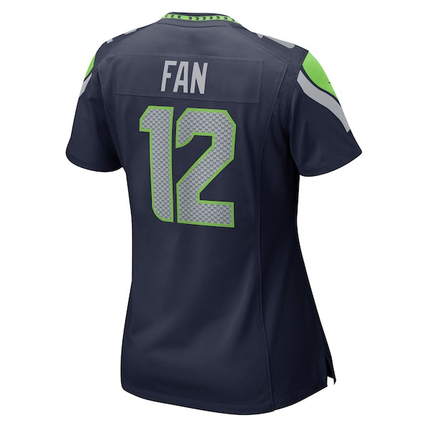 12th Fan Seattle Seahawks Nike Women's Player Jersey - Navy/Royal - Image 4