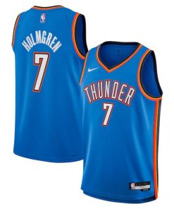 Chet Holmgren Oklahoma City Thunder Nike Swingman Jersey - Icon Edition - Blue