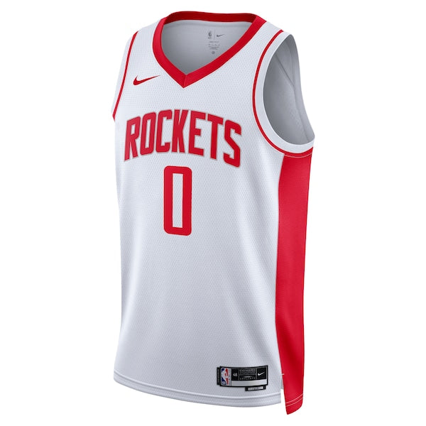 Jalen Green Houston Rockets Nike Swingman Jersey - Association Edition - White - Image 2