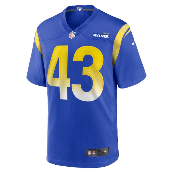 Joshua Karty Los Angeles Rams Nike Team Game Jersey - Royal - Image 2