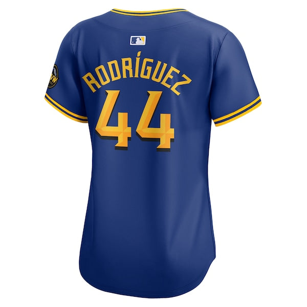 Julio Rodr¨ªguez Seattle Mariners Nike Women's City Connect Limited Player Jersey - Royal - Image 3