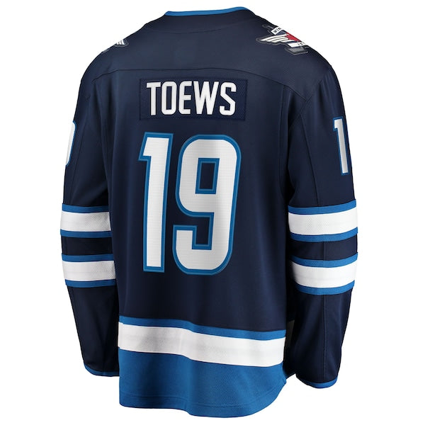 Jonathan Toews Winnipeg Jets Home Breakaway Jersey - Navy - Image 3