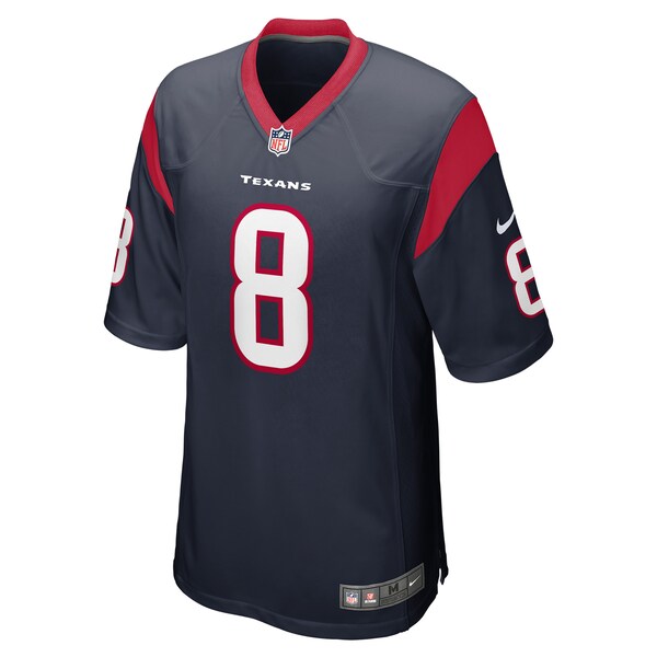 John Metchie III Houston Texans Nike Game Player Jersey - Navy - Image 2