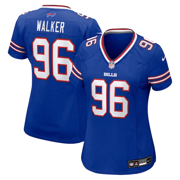 Deone Walker Buffalo Bills Nike Women's Team Game Jersey - Royal