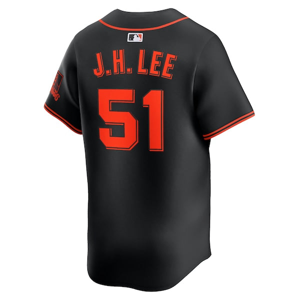 Jung Hoo Lee San Francisco Giants Nike Alternate Limited Player Jersey - Black - Image 3