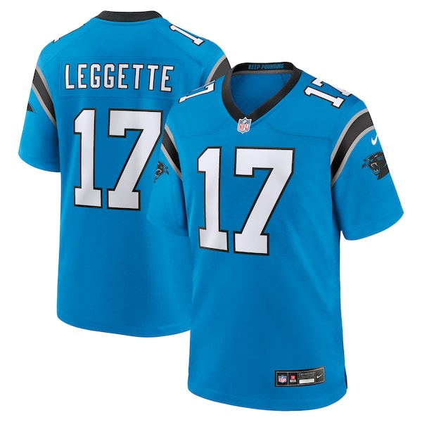 Xavier Legette Carolina Panthers Nike Alternate Game Jersey - Blue