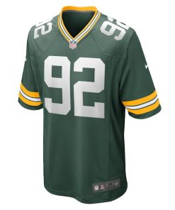 Alternative view of Reggie White Green Bay Packers Nike Retired Player Game Jersey - Green