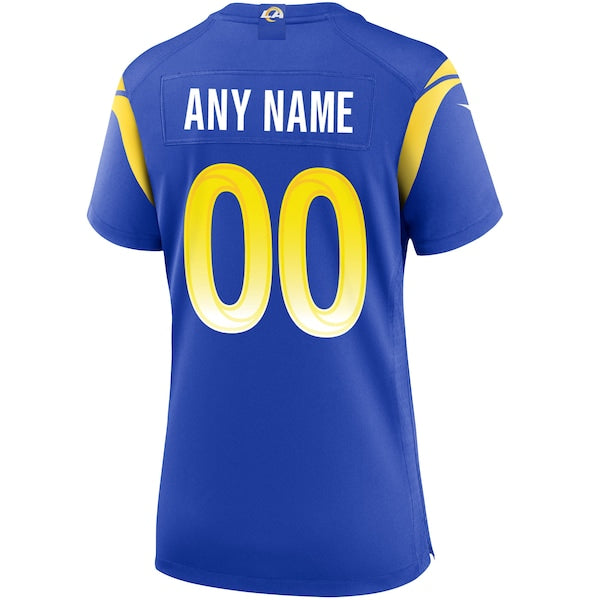 Nike Los Angeles Rams Women's Custom Game Jersey - Royal - Image 3