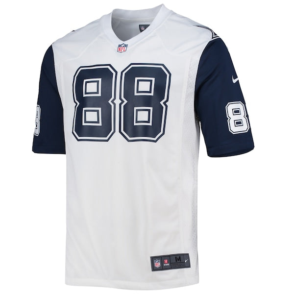 CeeDee Lamb Dallas Cowboys Nike Alternate Game Jersey - White/Navy - Image 3