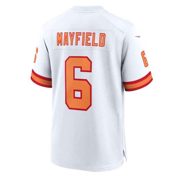 Baker Mayfield '76 Tampa Bay Buccaneers Nike 50th Season Game Jersey - White - Image 3