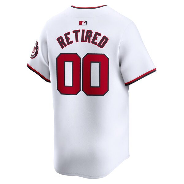Washington Nationals Nike Home Limited Pick-A-Player Retired Roster Jersey - White - Image 4