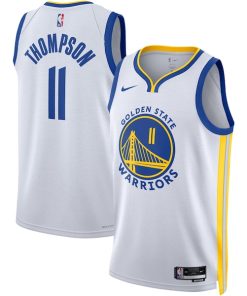 Klay Thompson Golden State Warriors Nike Unisex Swingman Jersey - Association Edition - White/Royal