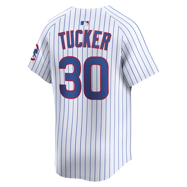 Kyle Tucker Chicago Cubs Nike Alternate Limited Player Jersey - White - Image 3