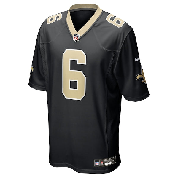 Tyler Shough New Orleans Saints Nike Game Jersey - Black - Image 3