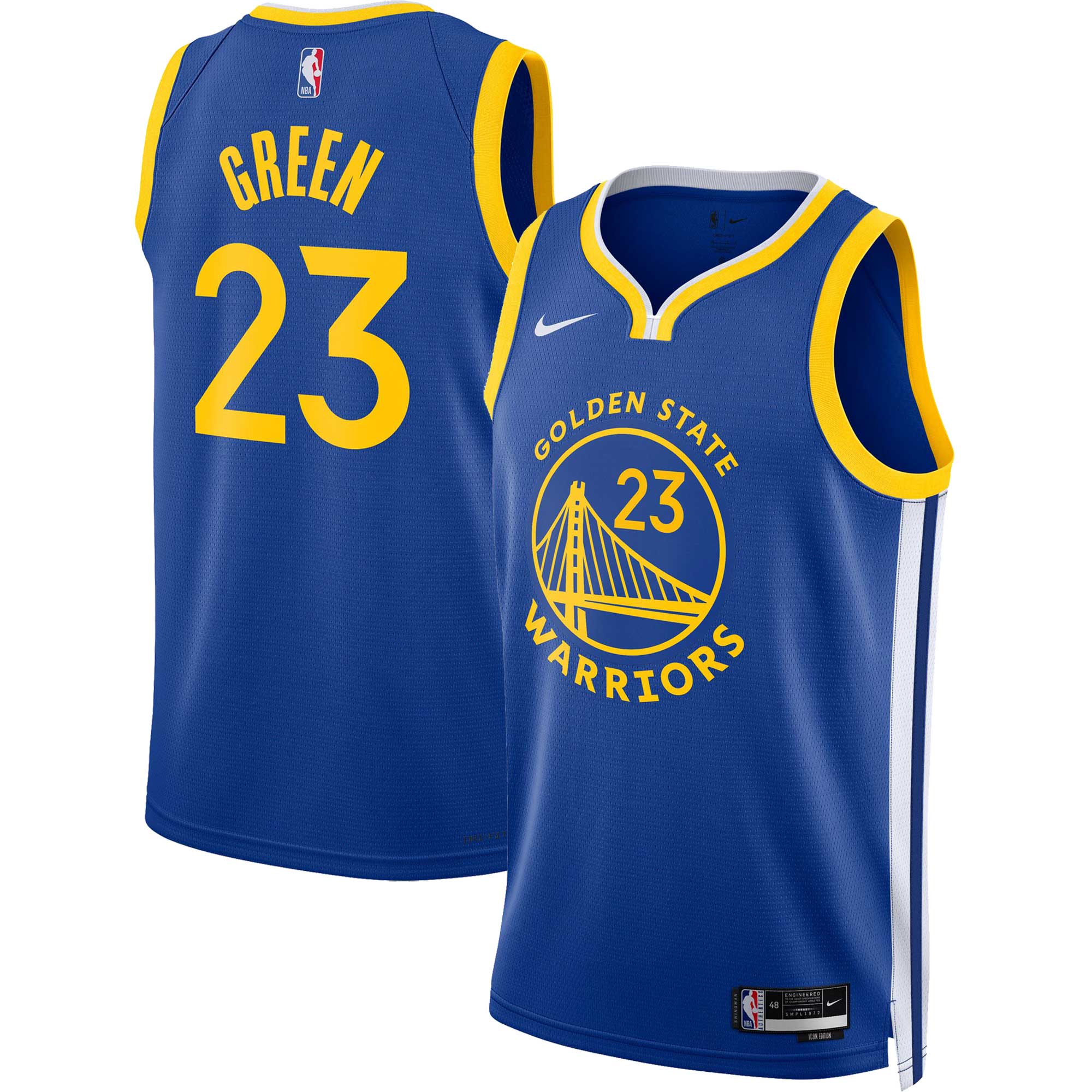 Draymond Green Golden State Warriors Nike Unisex Swingman Jersey - Association Edition - White/Royal - Image 6