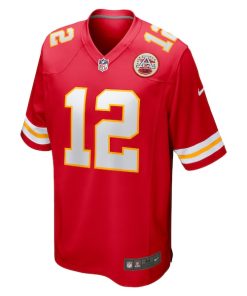 Alternative view of Mecole Hardman Kansas City Chiefs Nike  Game Jersey -  Red