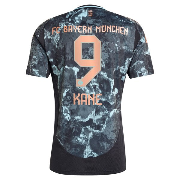Harry Kane Bayern Munich adidas 2024/25 Away Replica Player Jersey - Black - Image 4