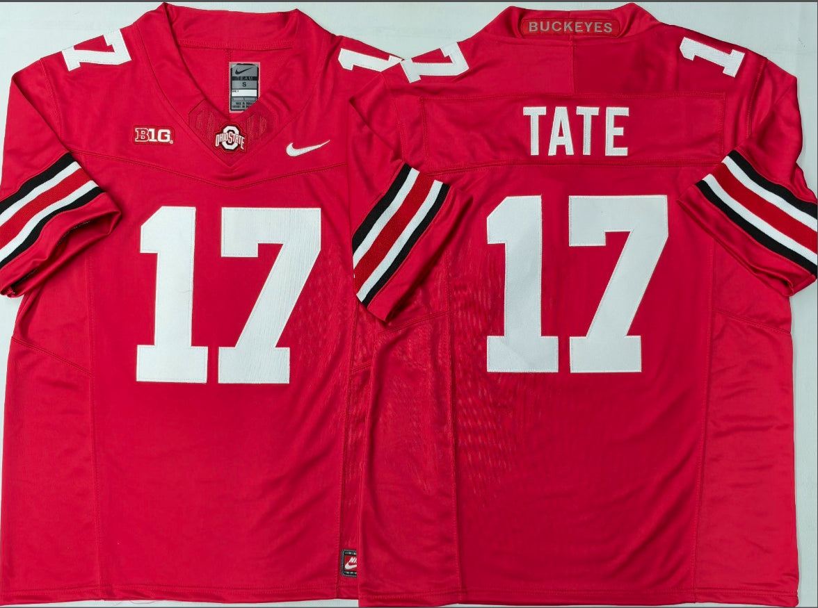 Carnell Tate NCAA Ohio State Buckeyess Nike Vapor Limited Jersey