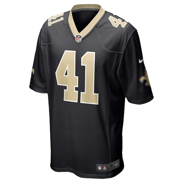 Alvin Kamara New Orleans Saints Nike Game Jersey - Black - Image 2