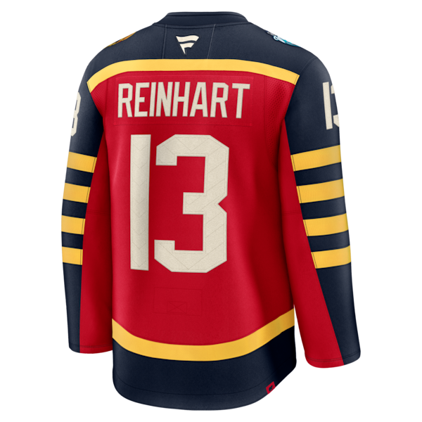 Sam Reinhart Florida Panthers 2026 NHL Winter Classic Premium Jersey - Red - Image 3