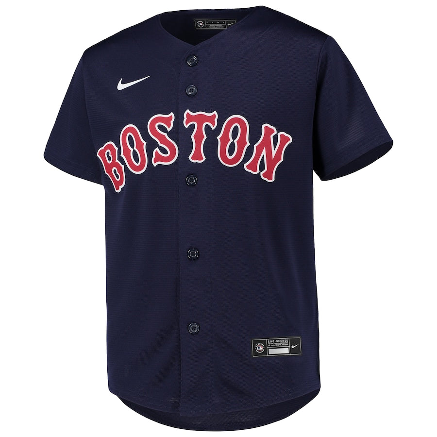 Rafael Devers Boston Red Sox Nike Youth Alternate Replica Player Jersey - Navy - Image 2