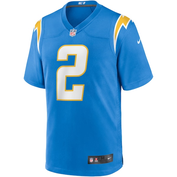 Easton Stick Los Angeles Chargers Nike Game Jersey - Powder Blue - Image 2