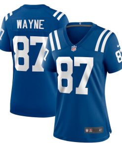 Reggie Wayne Indianapolis Colts Women's Nike Retired Player Game Jersey - Royal