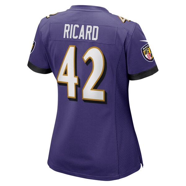 Patrick Ricard Baltimore Ravens Nike Women's Game Jersey - Purple - Image 3