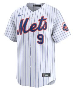Alternative view of Brandon Nimmo New York Mets Nike Home Limited Player Jersey - White