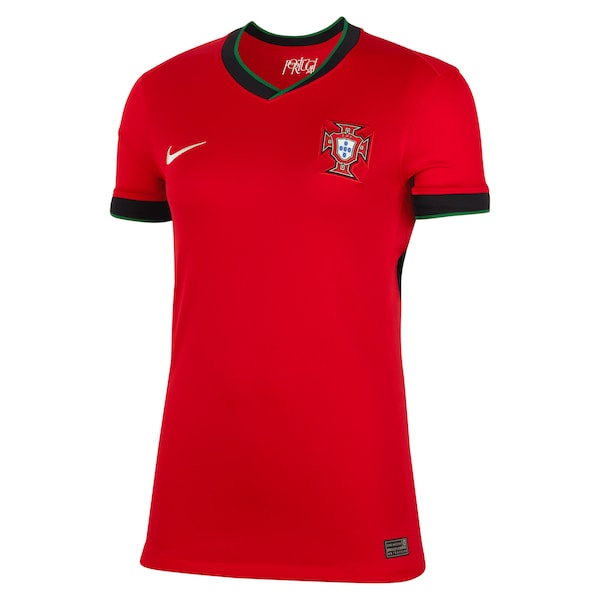 Portugal National Team Nike Women's 2024 Home Replica Blank Jersey - Red - Image 3