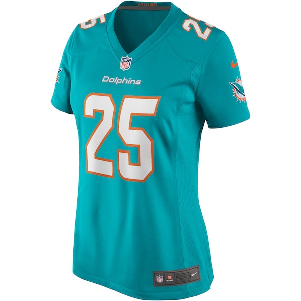 Xavien Howard Miami Dolphins Nike Women's Game Jersey - Aqua - Image 2