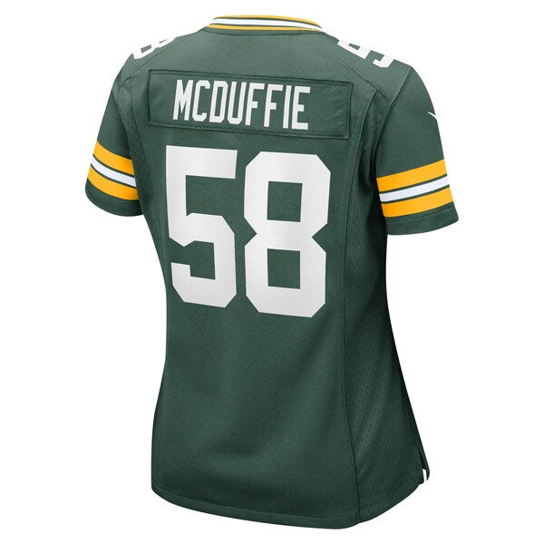 Isaiah McDuffie Green Bay Packers Nike Women's Game Jersey - Green - Image 3