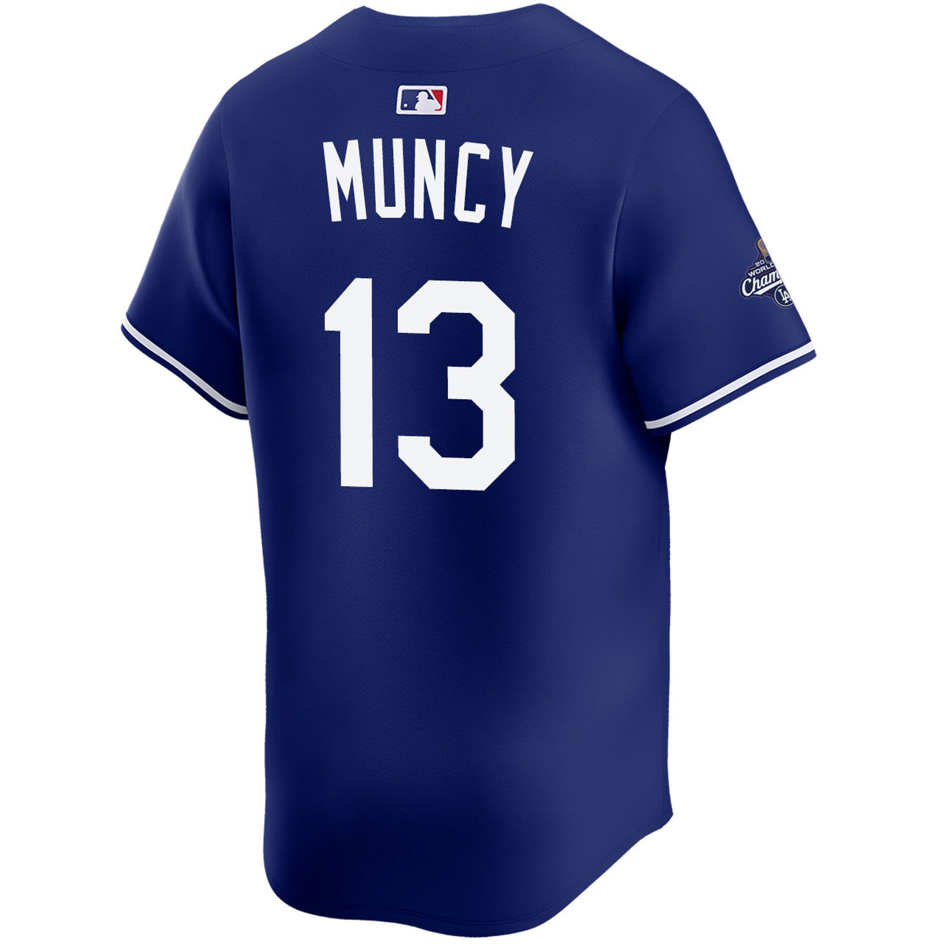 Max Muncy Los Angeles Dodgers Nike 2025 World Series Champions Limited Jersey - Dark Blue - Image 3