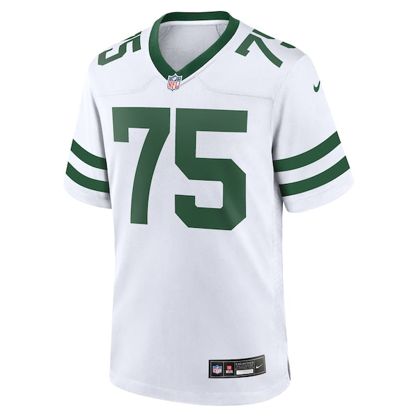 Alijah Vera-Tucker New York Jets Nike Legacy Player Game Jersey - White/Kelly Green - Image 3